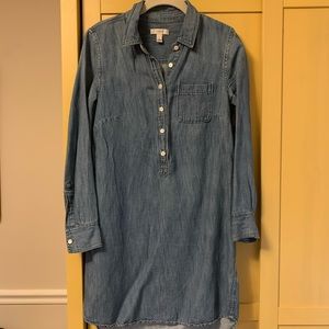 JCrew Denim dress.